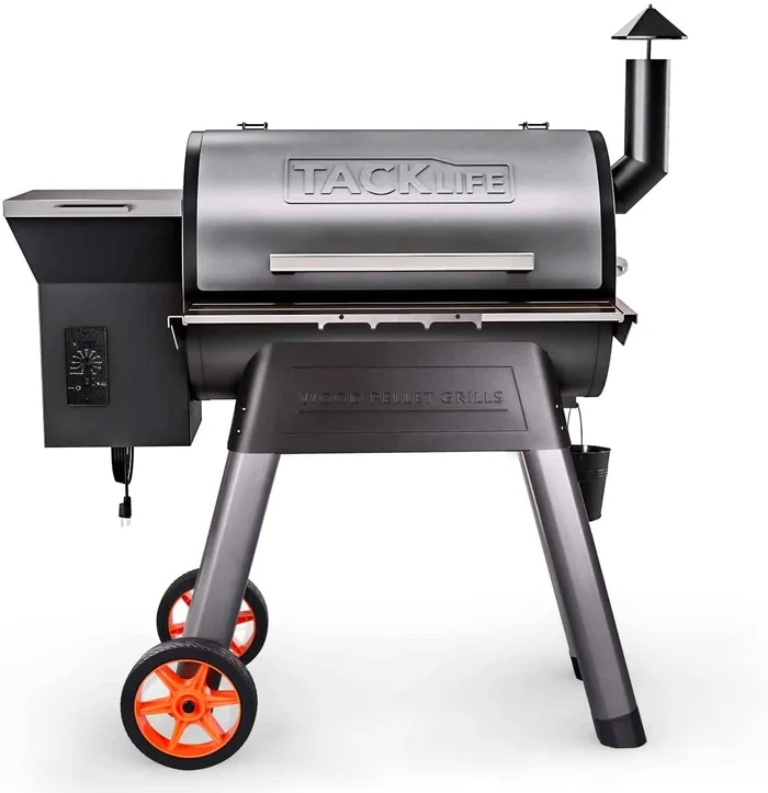 Tacklife 20000BTU Heat Ideal for Wood Pellet Grill and Smoker,8-in-1 BBQ Grill-TKGRILL01