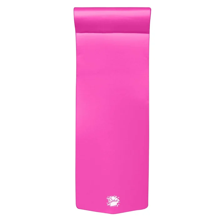 Texas Rec 5.8′ Super Soft Swimming Pool 1-Person Splash Float with Head Rest – Flamingo Pink