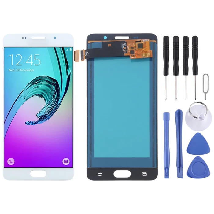 TFT LCD Screen for Galaxy A5 (2016) / A510 with Digitizer Full Assembly (White)