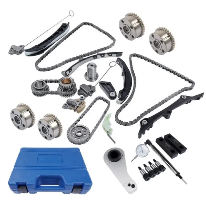 Timing Chain Kit Camshaft Phaser Replacement for Maserati Quattroporte Ghibli Levante S 3.0L 323513 37934459