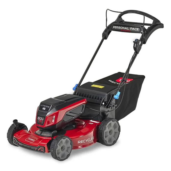 Toro 21469 Recycler 60-volt Max 22-in Cordless Self-propelled Lawn Mower 8 Ah (1-Battery and Charger Included)