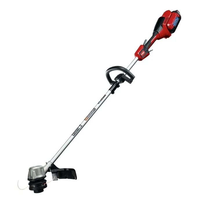 Toro Flex-Force 60-volt Max 16-in Straight Shaft Battery String Trimmer 2.5 Ah (Battery and Charger Included)