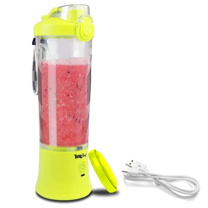 Total Chef personal USB blender 600 ML Yellow
