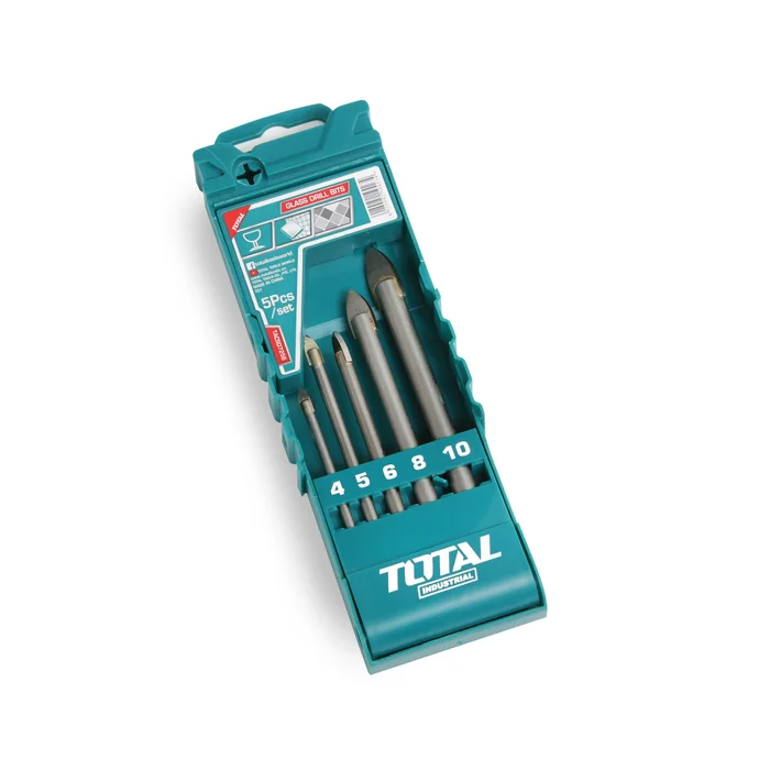 Total Glass Drill Bits – 5pcs – TACSD7256