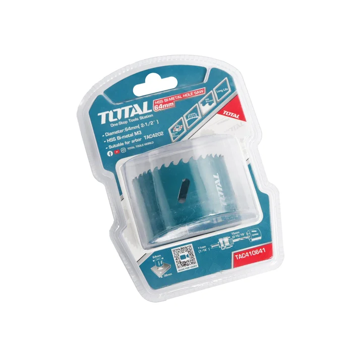 Total HSS Bi-Metal Hole Saw – 76mm – TAC410761