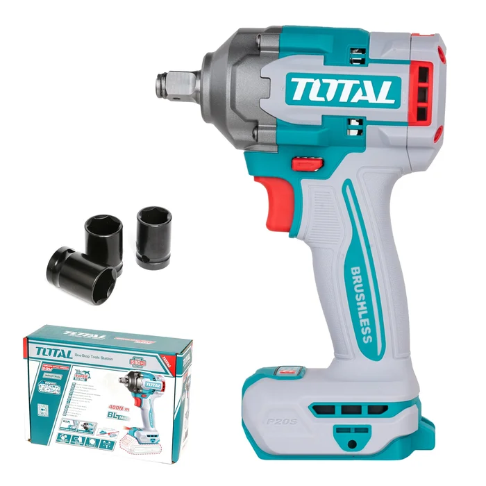 Total Li-Ion 20V Impact Wrench (Battery Not Included) – TIWLI20401
