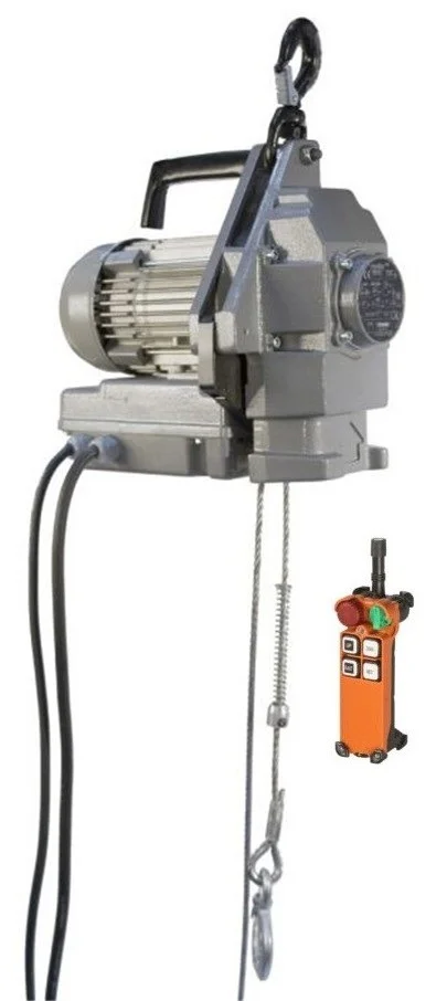 Tractel TR30 300kg 110volt Minifor Electric Wire Rope Hoist with Radio Control