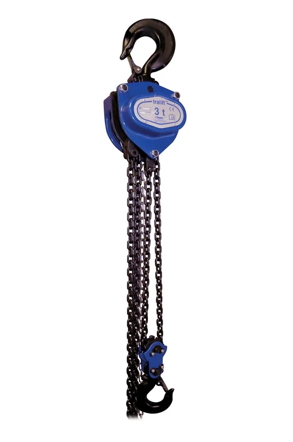Tractel TRALIFT 1500kg Manual Chainblock