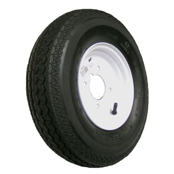 Trailer Wheel & Tyre – 400mm x 8in.