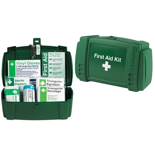 Travel First Aid Kit in Plastic Case – 1 Person