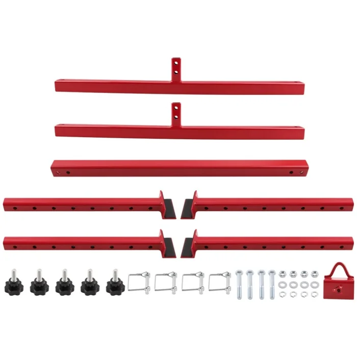 Universal Adjustable Truck Bed Lift Red Powder Coated 800LB Capacity 73525464