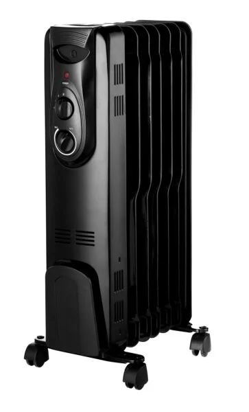 Utilitech Up to 1500-Watt Convection Flat Panel Indoor Electric Space Heater with Thermostat