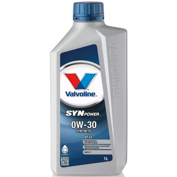 Valvoline Synpower Dt C2 0W30 – 1 Litre