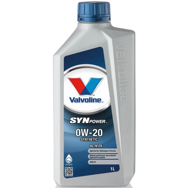 Valvoline Synpower Xl-Iv C5 0W20 – 1 Litre