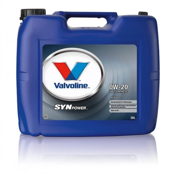 Valvoline Synpower Xl-Iv C5 0W20 – 20 Litre