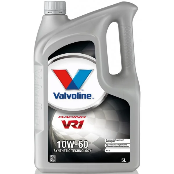 Valvoline Vr1 Racing 10W60 – 5 Litre