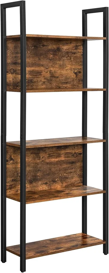 VASAGLE 5-Tier Bookshelf, Storage Rack Shelf