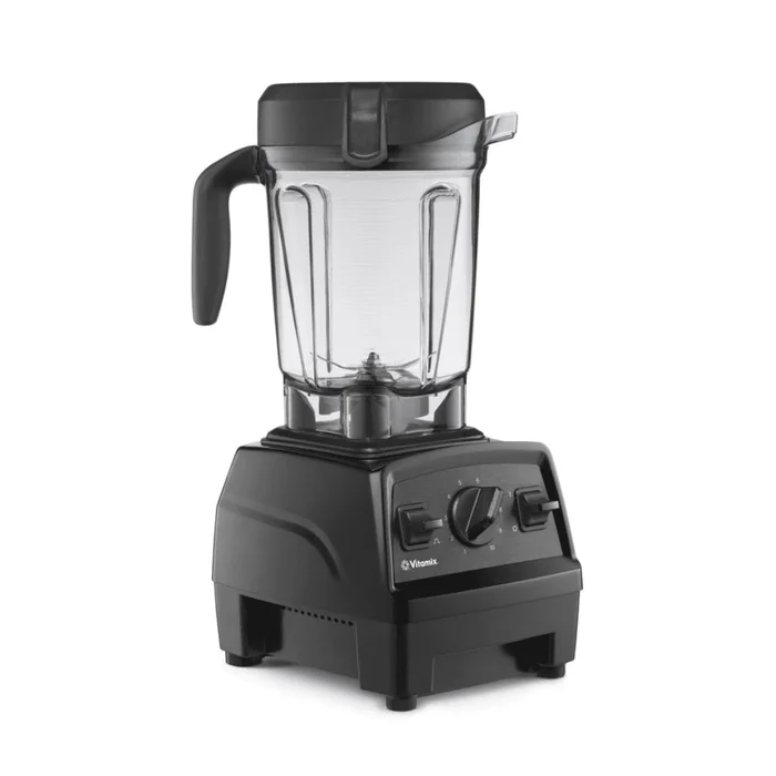 Vitamix Explorian Blender, Professional-Grade, 64 oz. Low-Profile Container, Black – 65542