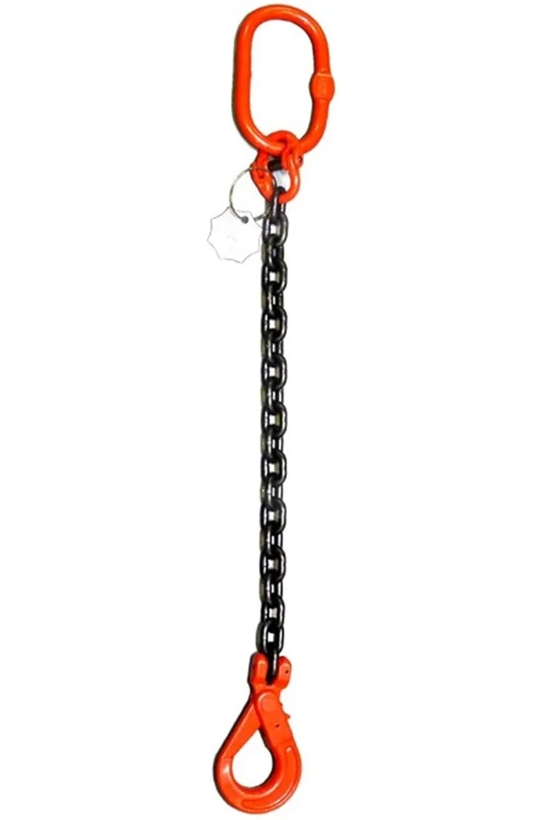Weissenfel 1.5tonne 1-Leg Chainsling c/w Safety Hook