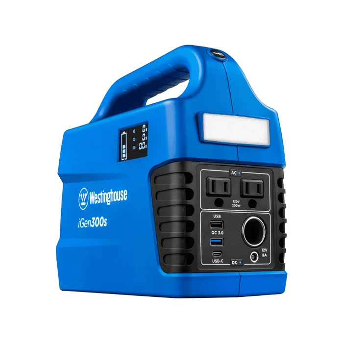 Westinghouse 296Wh 600 Peak Watt Portable Power Station and Solar Generator