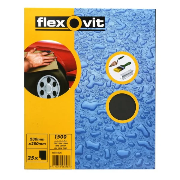 Wet & Dry Paper – P1500 – Pack Of 25