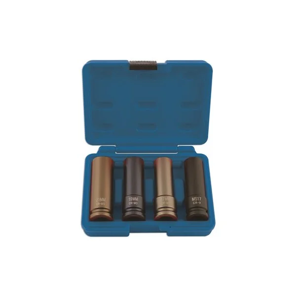 Wheel Nut Socket Set – 4 Piece