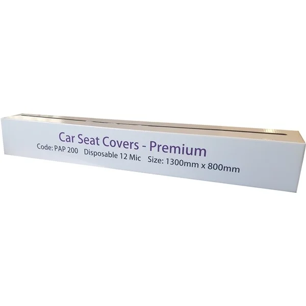 WHITE DISPOSABLE SEAT COVER X100 NON RETURNAB