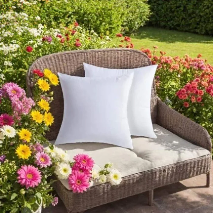 White square pillow , sofa cushions, patio cushions, cushion core, hand 70884519