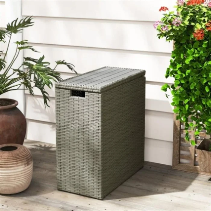 Wicker Outdoor Storage Box 03139364