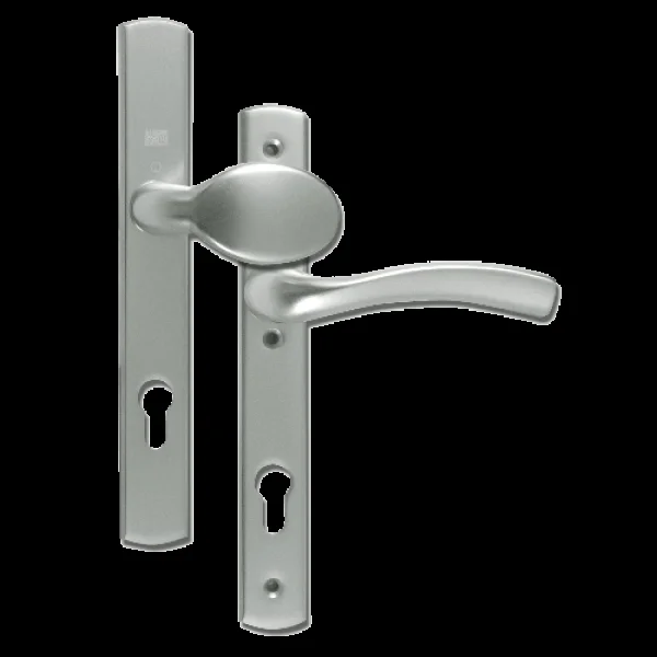 WINKHAUS Palladio XL 92 Lever/Fixed Pad UPVC Furniture Left Handed – Silver