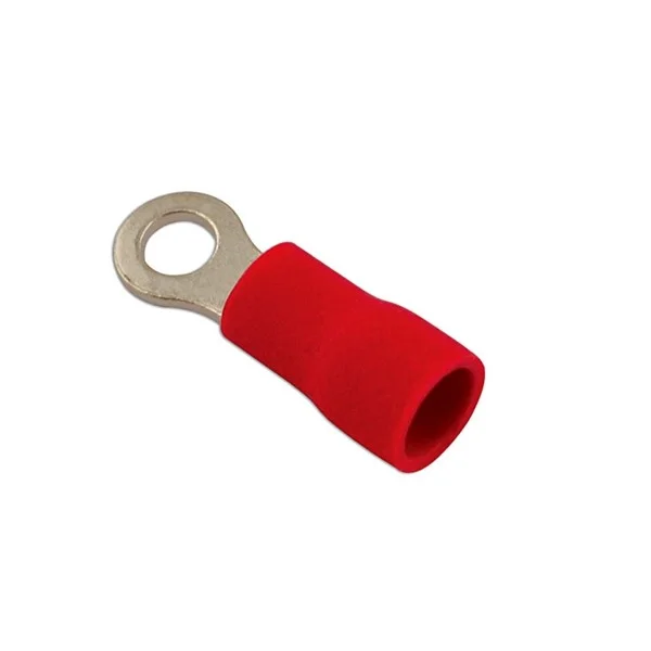 Wiring Connectors – Red – Ring – 10.5mm – Pack Of 100