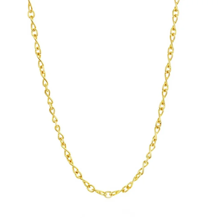 Women’s Chain – Gold Sterling Silver Infinity, 22 Inch | Q-5748-22