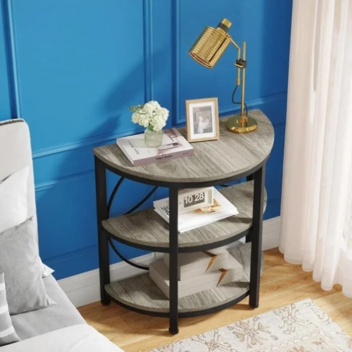 Wood End Table 02663234