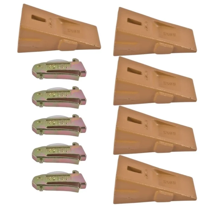 X290 Sharp Bucket Teeth/Tooth with K290S Flexpins Fit for Mini Excavator 5Pcs 72179705