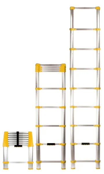 Xtend+Climb Home Aluminum 8.5-ft Type 1- 250-lb Capacity Telescoping Extension Ladder