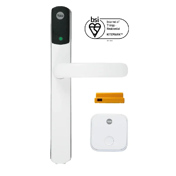 YALE Conexis L2 British Standard Smart Lock With Access Module and Hub SD-L2000- – White
