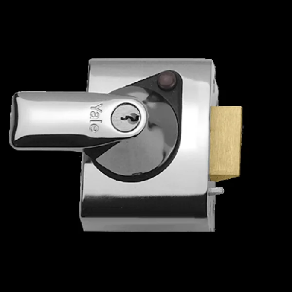 YALE PBS1 & PBS2 Auto Deadlocking Nightlatch 40mm – Chrome Plated