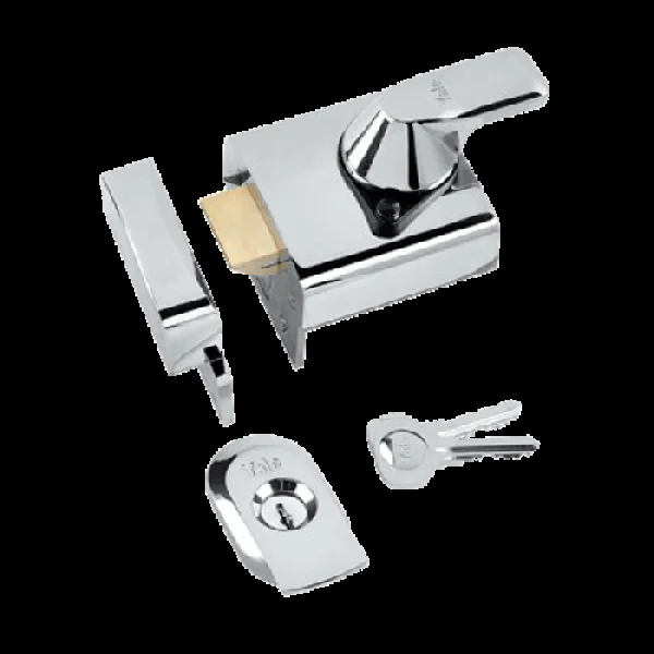 YALE PBS3 & PBS4 Auto Deadlocking Nightlatch 60mm – Chrome Plated