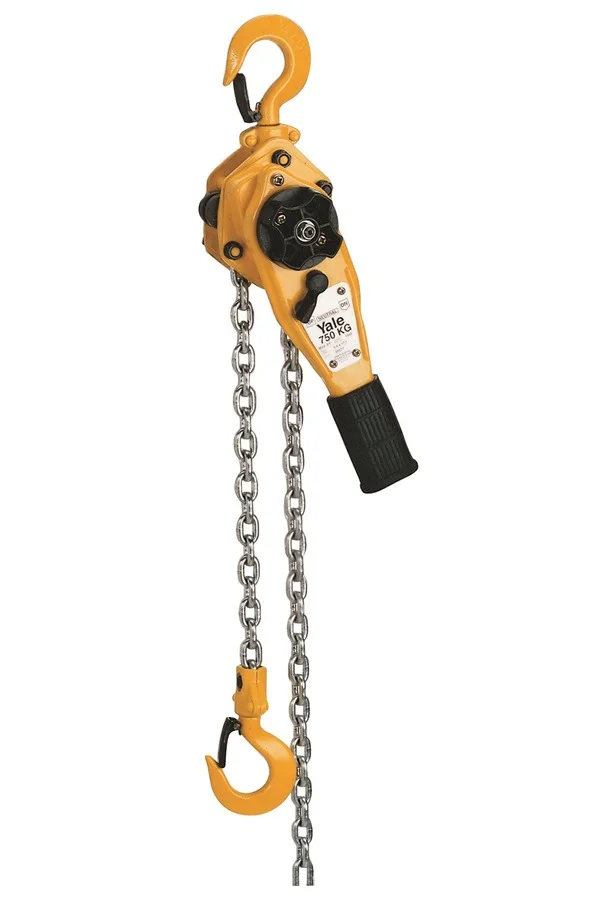 YALE PT ‘Pressed Steel’ 6300kg Leverhoist 1.5mtr to 6mtr