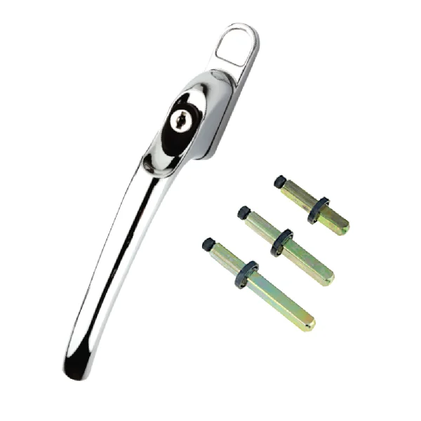 YALE UPVC Inline Multi Spindle Window Handle – Polished Chrome