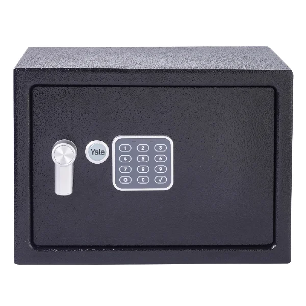 YALE Value Alarmed Electronic Combination Safe YEC DB1 Range Medium – Black