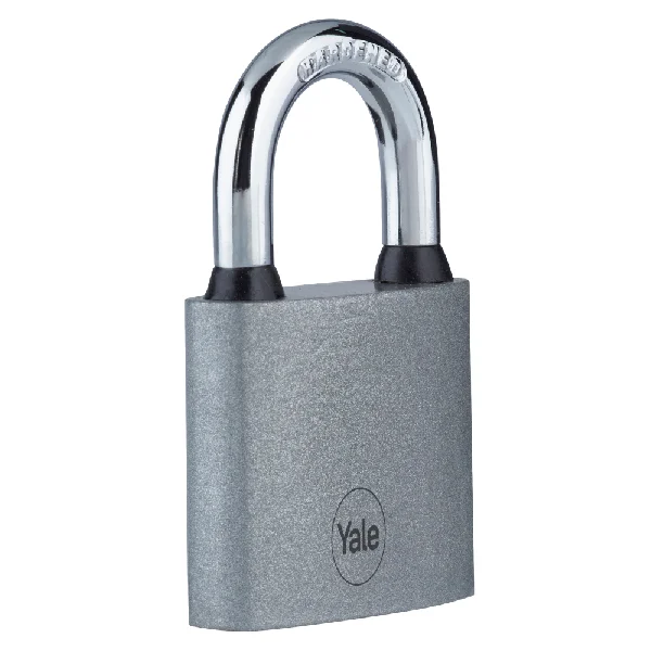 YALE Y111S Series Cast Iron Open Shackle Padlock 38mm Y111S/38/121/1 – Silver