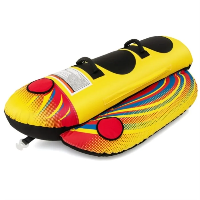 Yellow Inflatable Towable Tube Banana Boat for Boating 57978634