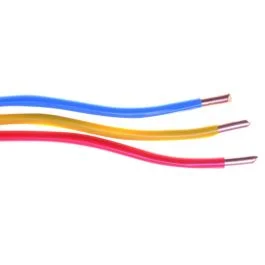 Yellow Single Core Equipment Wire 100m Reel [4087]