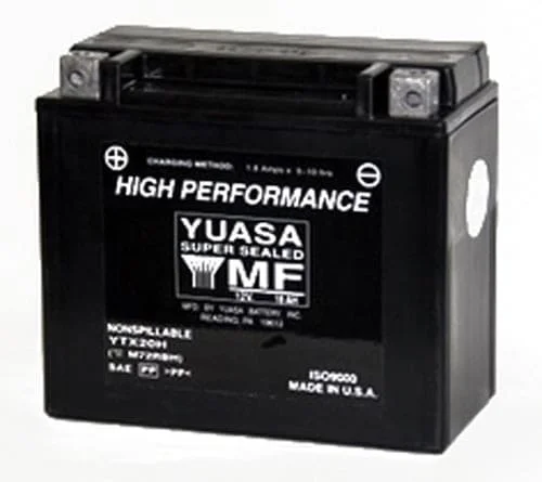 Yuasa Ytx20h Bs H Performance Mf Battery