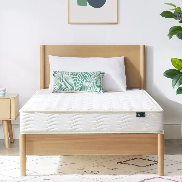 Zinus 6″ Bonnell Innerspring Mattress Firm Feel, Twin-XL