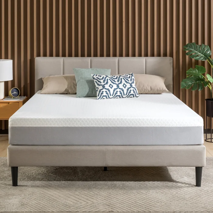 Zinus 8″ Cooling Airflow Hybrid Mattress in a Box, Adult, Full