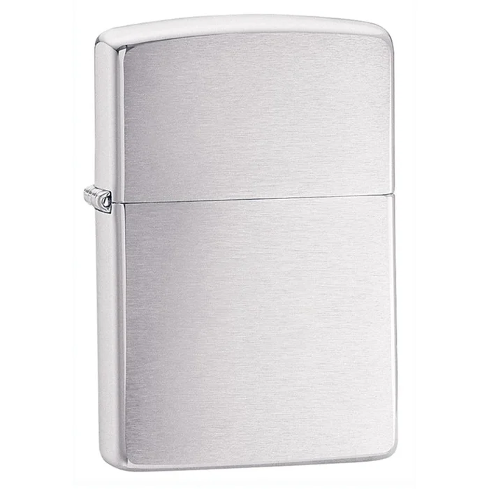 Zippo 200 Classic Brushed Chrome Windproof Pocket Lighter