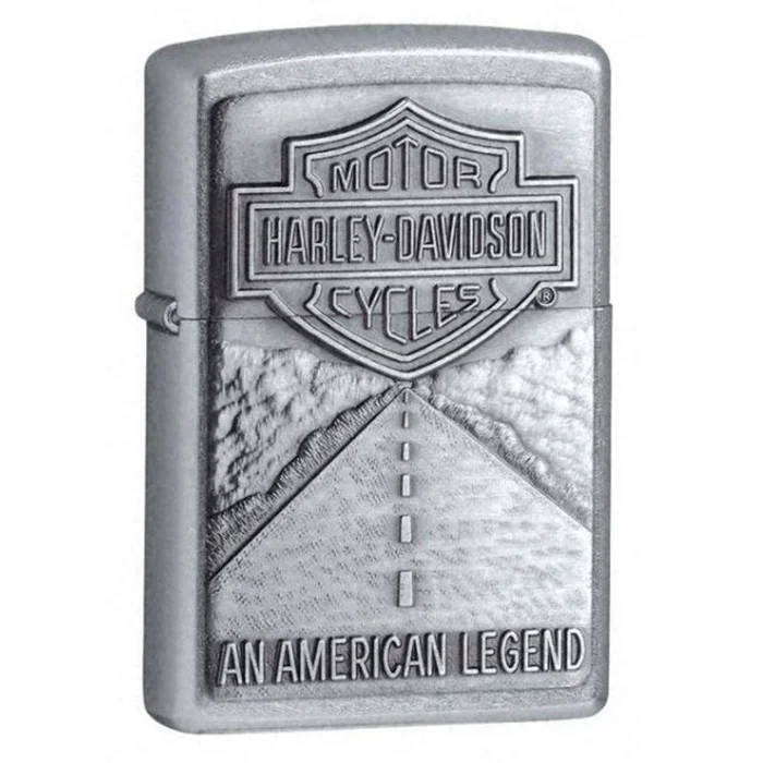 Zippo 20229-HD Harley Davidson Classic American Legend Street Chrome Windproof Lighter