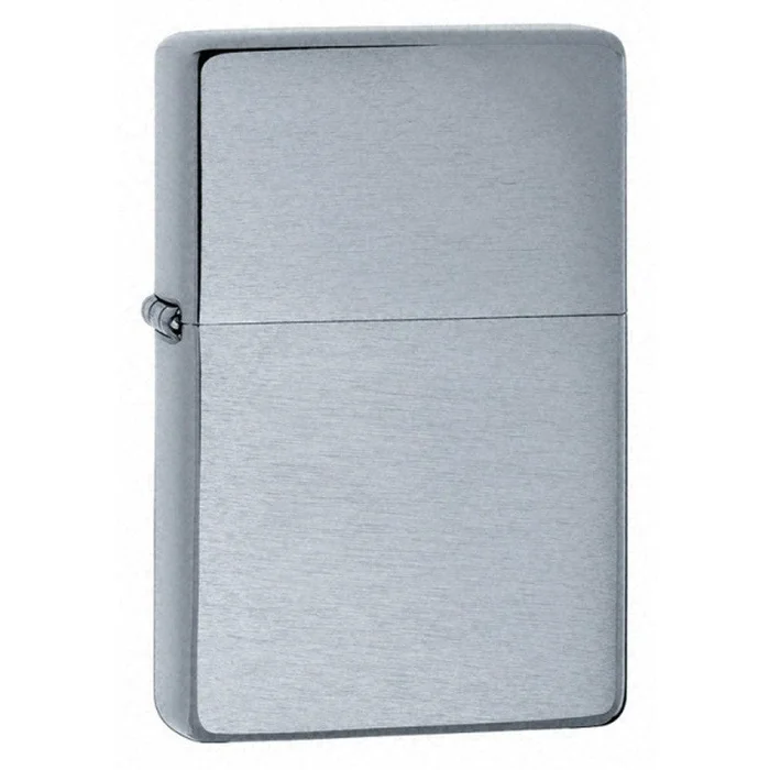 Zippo 23025 Vintage Series 1937 Brushed Chrome Plain Windproof Pocket Lighter